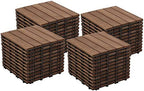 Yaheetech 44PCS Interlocking Deck Tiles Outdoor Patio Floor by Yaheetech