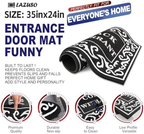 Indoor Outdoor Door Mats Welcome Mat Come Back - Image 7