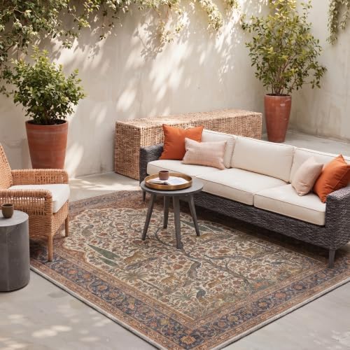 GENIMO 2.5x8 Outdoor Runner Rug, Washable - Image 3