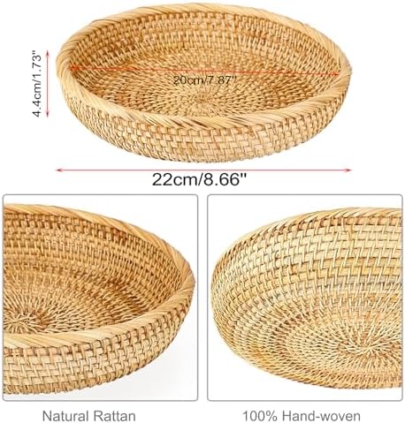 Hipiwe Small Round Keys Basket Bowl - Image 4