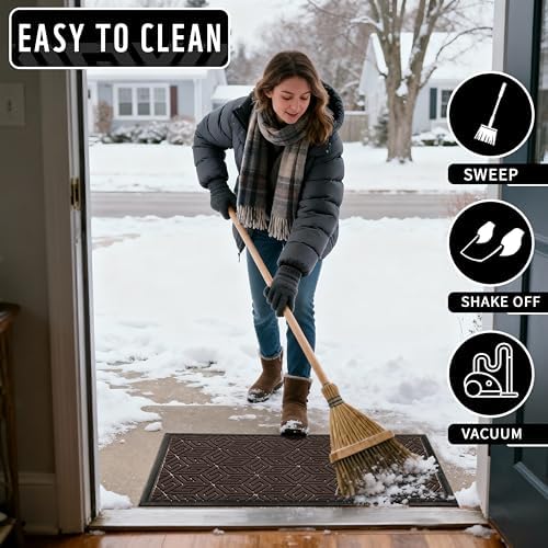 Yimobra Front Door Mat for Outside Entrance - Image 4