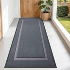 OLANLY Front Door Mat Outside 71x30, All-Season Heavy-Duty Rubber Doormat by OLANLY