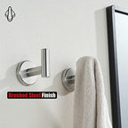 JQK Bathroom Towel Hook, Coat Robe Clothes Bath Wall Hooks - Image 6