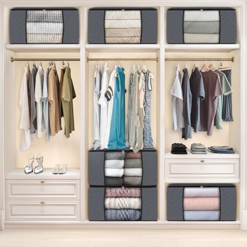 Fab totes 10 Pack Storage Bags for Clothes Blanket Storage Bins - Image 6