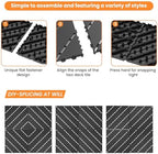 44 Pack Plastic Interlocking Deck Tiles, Patio Floor Decking Tiles - Image 4