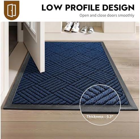 Front Door Mat, Heavy Duty Non-Slip Doormat 35.5"x24" - Image 6