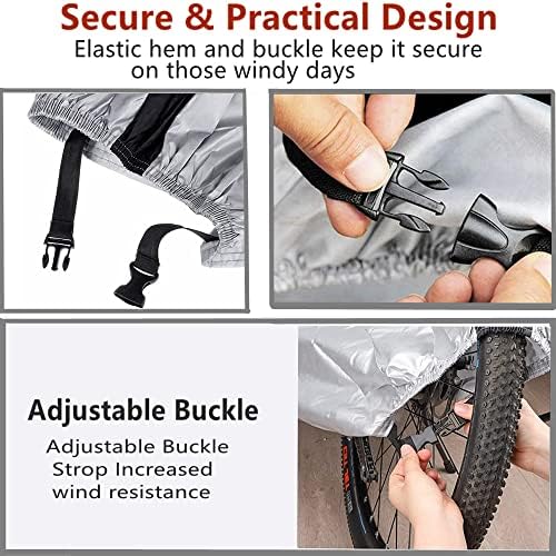 Bike Covers, Outdoor Waterproof Bicycle Covers - Image 3