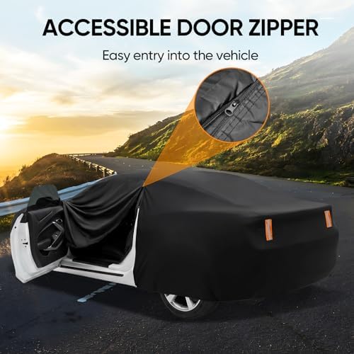 Camaro Car Cover Fit for Chevy Camaro 2010-2026 Waterproof All Weather - Image 5