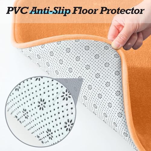 HUXMEYSON Bathroom Rugs Sets 3 Piece, Non-Slip & Quick Dry Bath Mat Set - Image 4