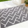 OLANLY Front Door Mat 32x20, Low-Profile Easy Clean Doormat by OLANLY
