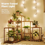 Bamworld Plant Stand with Grow Lights - Image 2