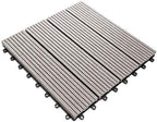 IncStores Helios Interlocking Patio Deck Tiles | All Weather | Waterproof by IncStores