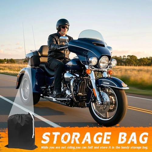 Trike Cover Heavy Duty Waterproof 3 Wheel Motorcycle Cover - Image 6