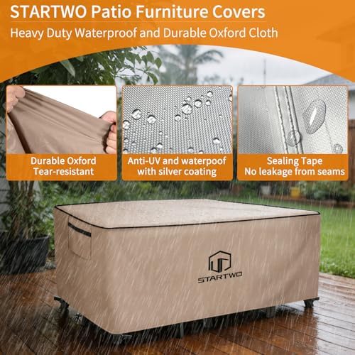 STARTWO Outdoor Furniture Covers Waterproof, Table and Chairs General Purpose - Image 5