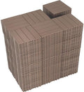 288 PCS Plastic Interlocking Deck Tiles by SkillMaid