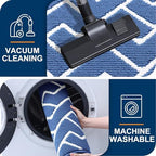 OLANLY Front Door Mat 48x32, Low-Profile Easy Clean Doormat - Image 5