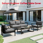 Zettum Outdoor Coffee Table Cover – Coffee Table Cover Rectangle Waterproof & - Image 7