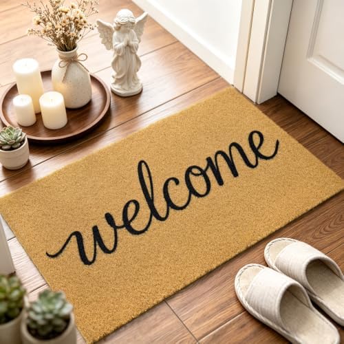 Front Door Mat Outside Non-Slip Welcome Doormat - Image 3