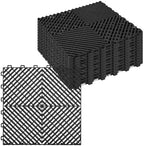 ToLanbbt Interlocking Drainage Tiles 12" x 12" Modular Interlocking Cushion by ToLanbbt