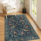 DUKINO 3x5 Rug, Washable Animal Area Rug by DUKINO