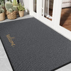 Front Door Mat Outside Entrance, Heavy Duty Welcome Mat by EZ2LIVE