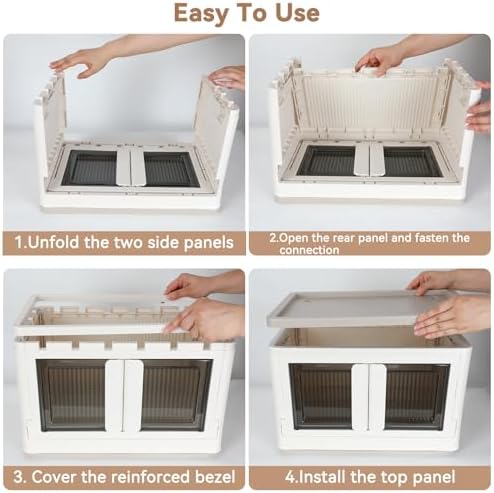 Storage Bin, Cabinet with Lids, Extra Large, Useful Box, 19 Gallon Capacity - Image 3