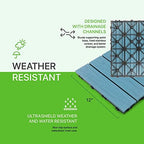 NewTechWood UltraShield Naturale 1 ft. x 1 ft. Composite Deck Tiles - Image 4