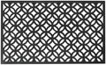 Lattice Links Rubber Doormat by Unknown