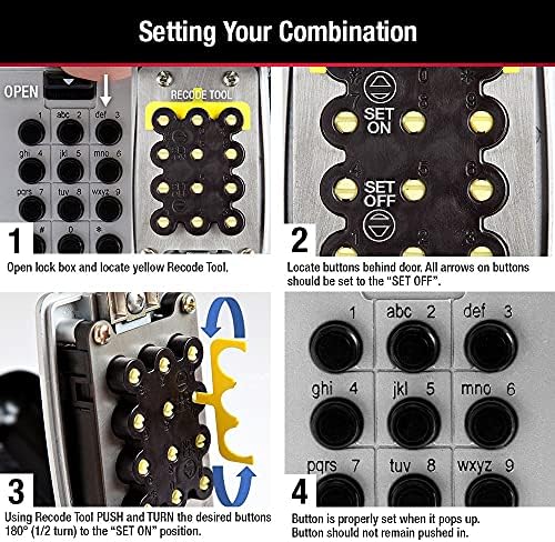 Master Lock Wall Mount Key Lock Box - Image 5