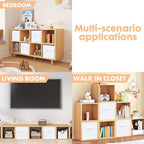 ShellKingdom Storage Bins, Foldable Fabric Storage Cubes And Cloth Storage - Image 4