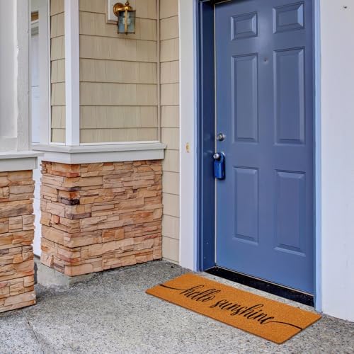 48''x16'' Long Doormat for Entrance Entry, Hello Sunshine - Image 2