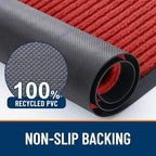 OLANLY Front Door Mat 71x23, Waterproof Heavy-Duty Indoor Outdoor Doormat - Image 3