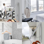 Foldable Clothes Drying Rack, Wall Mounted - Image 2