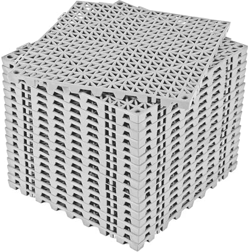 ToLanbbt Modular Interlocking Cushion 18P 11.8" x 11.8" Interlocking Rubber by ToLanbbt