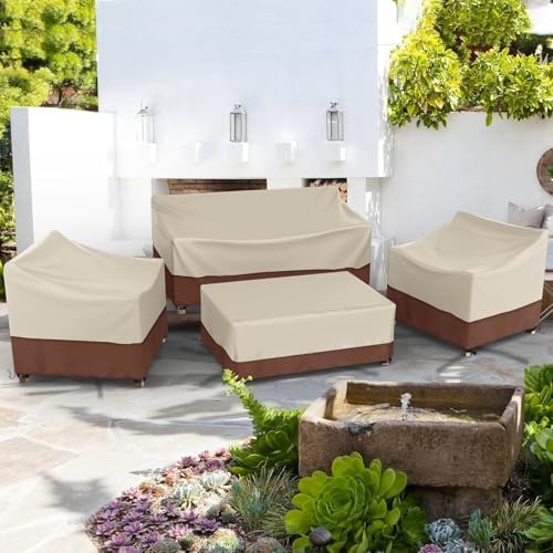 Gasadar Patio Furniture Cover 4 Piece Set - Image 6