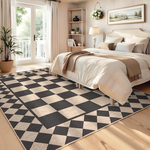 GarveeHome Easy Jute Rug 8x10 Washable Rugs - Image 3