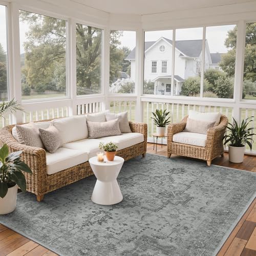 GENIMO Indoor Outdoor Rug, Washable - Image 3