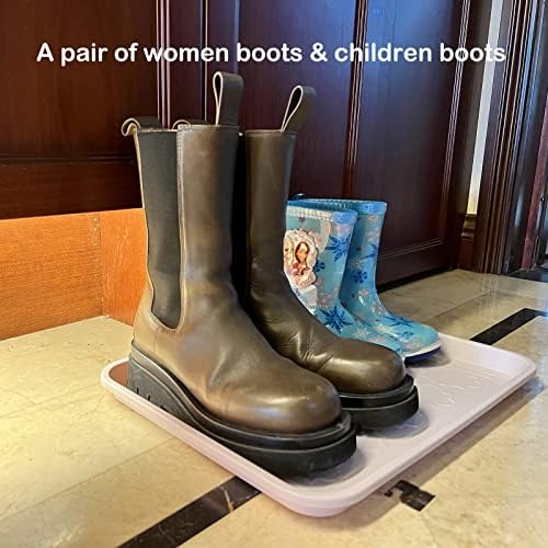 WATANIYA PET Boot Tray and Multi-Purpose Mat, 2 Packs in 16.7"x12.8", Waterproof - Image 5