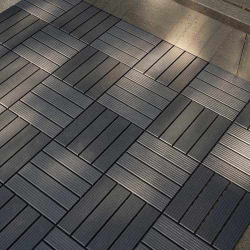 Plastic Interlocking Deck Tiles, 44 Packs Deck Tile Outdoor Waterproof All - Image 6