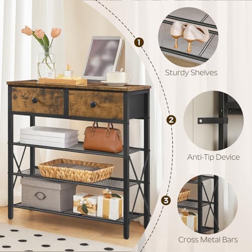 YATINEY 4 Tier Shoe Rack, Large Capacity Shoe Storage Organizer, Metal Shoe - Image 6
