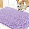 OLANLY Dog Door Mat for Muddy Paws 24x16, Super Absorbent Chenille Mud Mat by OLANLY
