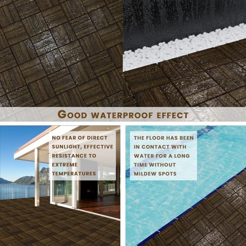 10Pcs Interlocking Deck Tiles - Image 2