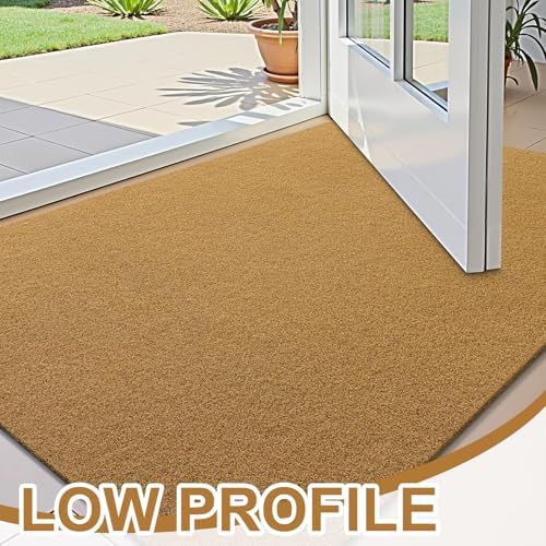 OLANLY Front Door Mat 35x23, Low Profile Doormat - Image 5