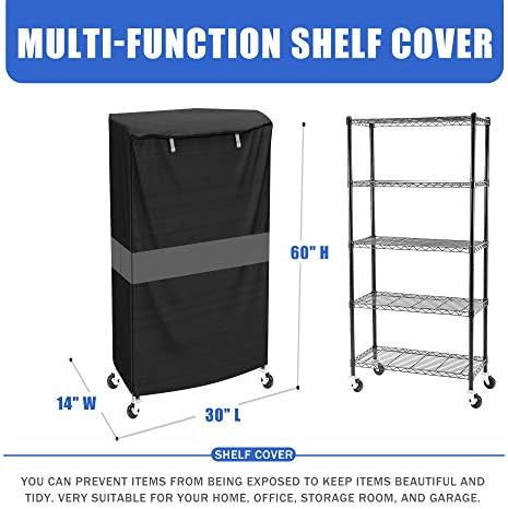 Wire Shelf Cover Waterproof Dustproof Storage Rack Cover - Image 3