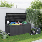PatioZen 155 Gallon Deck Boxes Waterproof Storage Box - Image 4