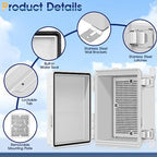Waterproof Outdoor Project ABS Plastic Junction Box IP67 Weatherproof Dustproof - Image 3