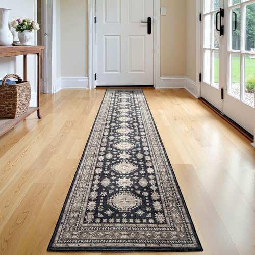 2x10 Runner Rug Washable Non Slip Boho Floor Mat by Nestiva