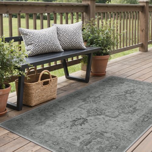 GENIMO Indoor Outdoor Rug, Washable - Image 4
