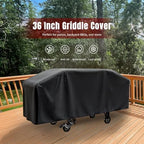 SHINESTAR Griddle Cover for Blackstone 36 Inch Griddle Without Hood, Heavy Duty - Image 2