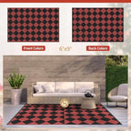 GENIMO Outdoor Rug, Waterproof Plastic Rugs - Image 2